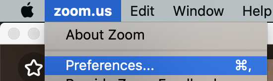 no video filters in zoom